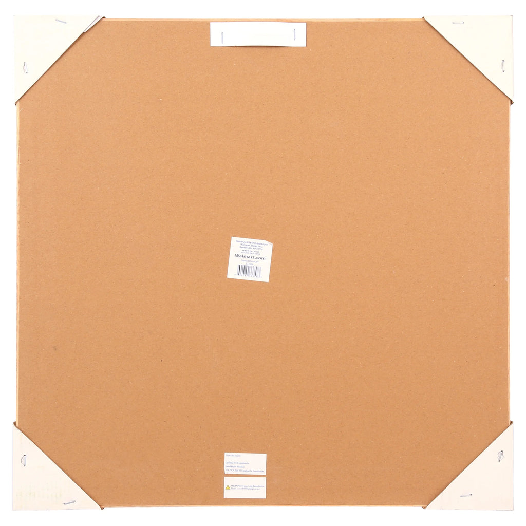 Crystal Art Gallery Rattan Floral Wall Art Natural Boho Home Decor