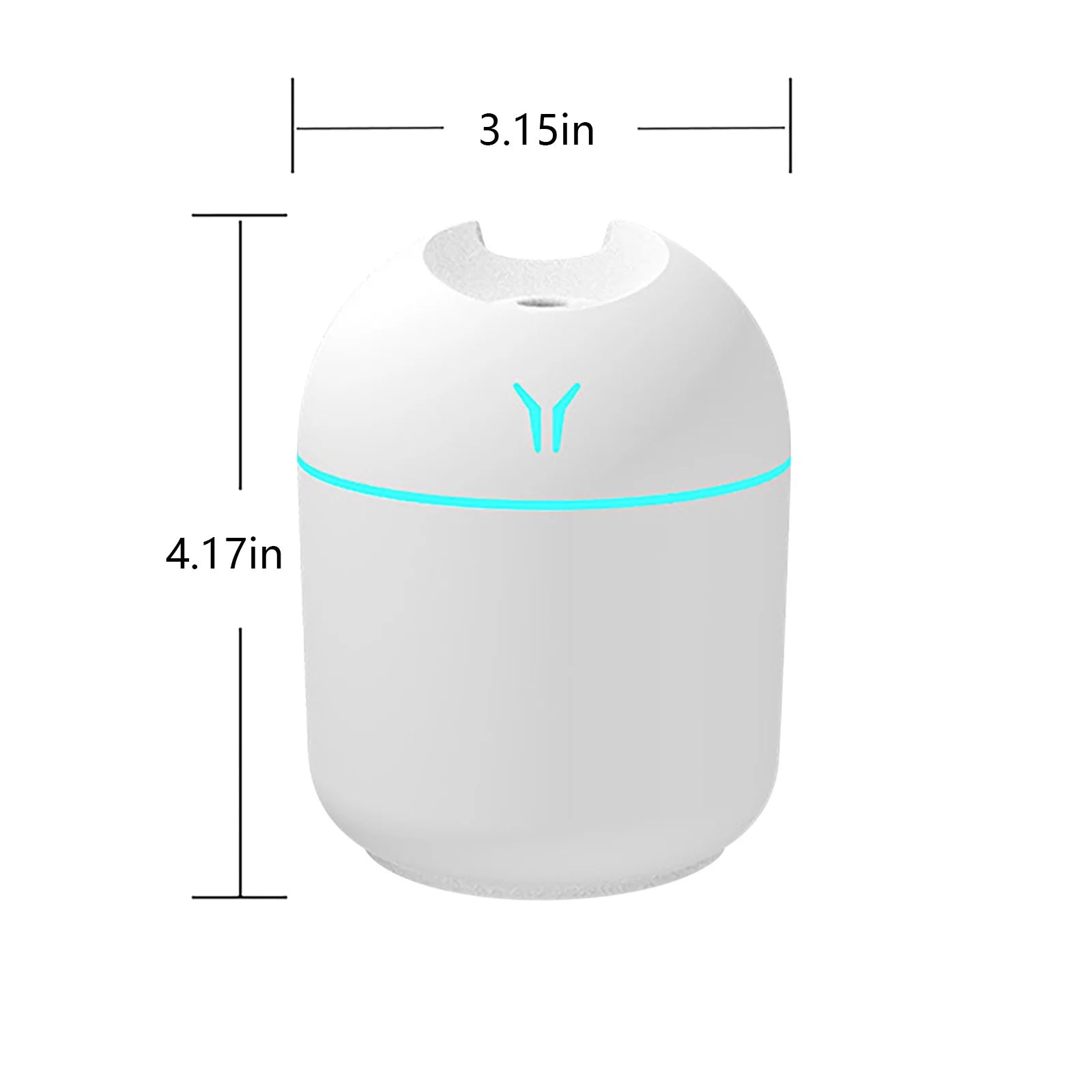 2023 Promotion on Sale, U Humidifier with Light ,Quiet Cool Mist Humidifier for Bedroom and Office ,Plants, Easy to Clean