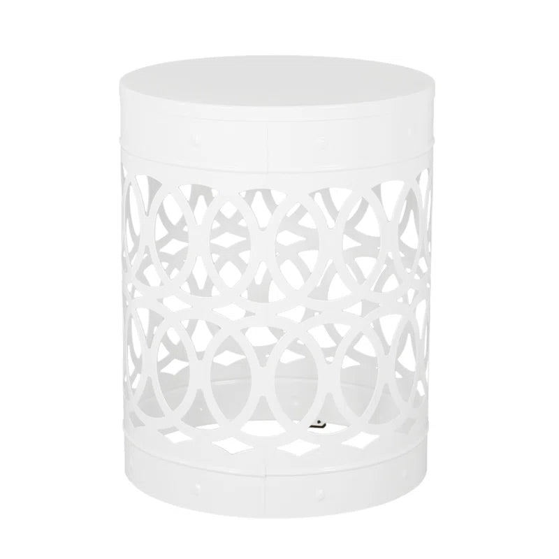 Moraima Outdoor Metal Side Tables