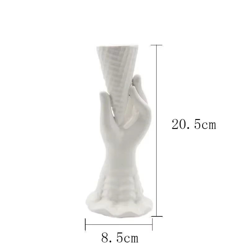 Ceramic Vase Home Decor Flower Pots Planter Banana Home Furnishing Kitchen Restaurant Decoration Vase Creative Home Decor Vase